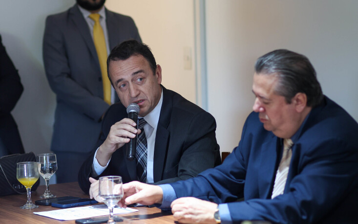 O presidente do Conselho de Serviços da FecomercioSP, Marcelo Braga